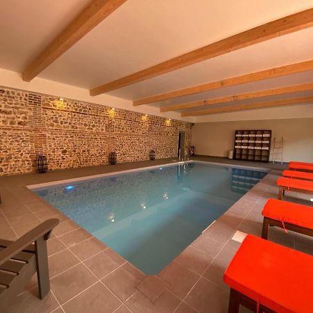 Hotel-Spa-Piscine Le Petit Castel Beuzeville-Honfleur ภายนอก รูปภาพ